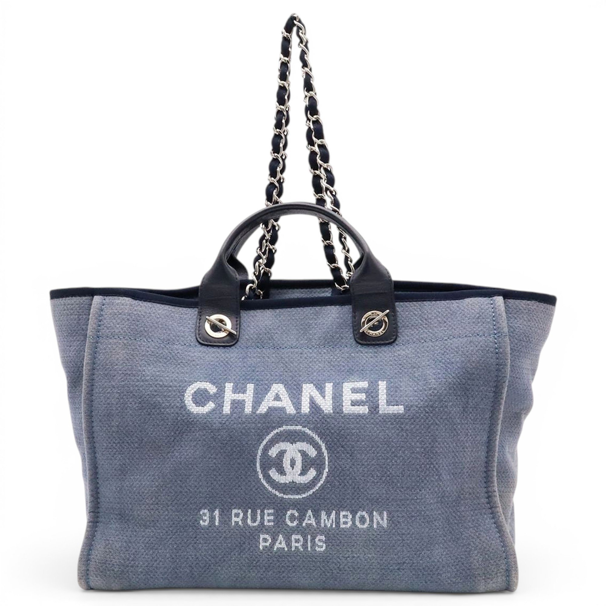 Deauville leather tote