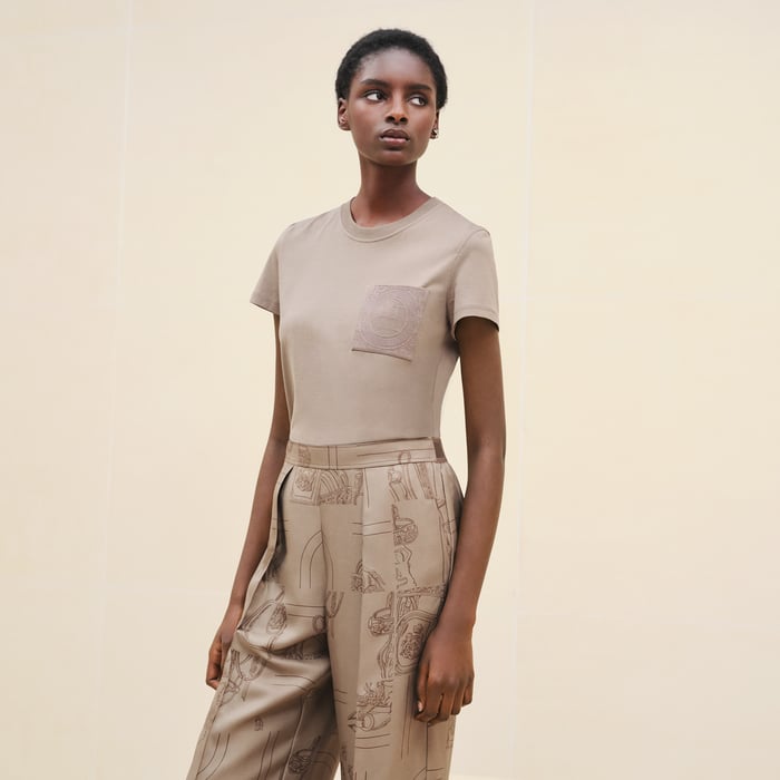 Embroidered Pocket T-shirt