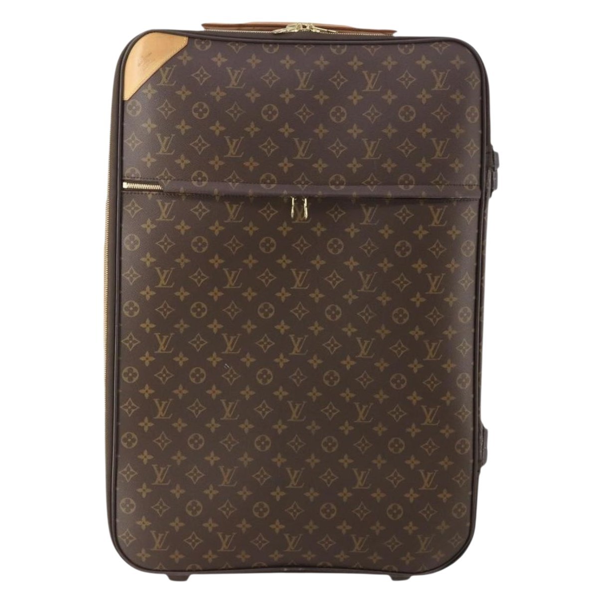 Leather travel bag