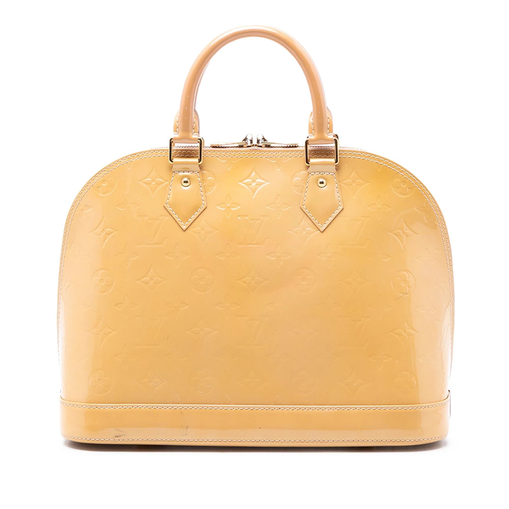 Alma leather handbag