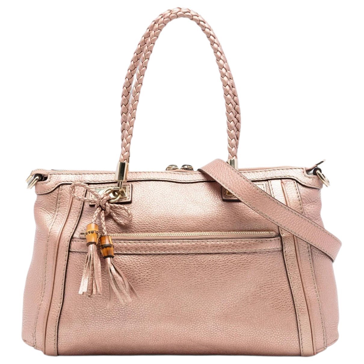 Bella leather satchel