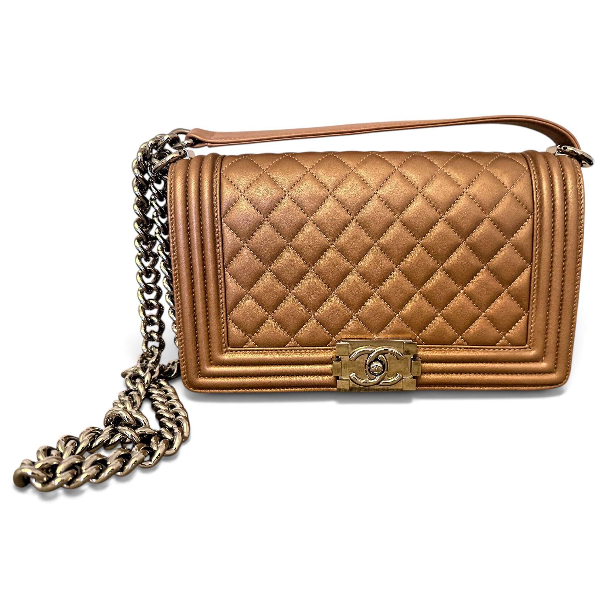 Boy leather handbag