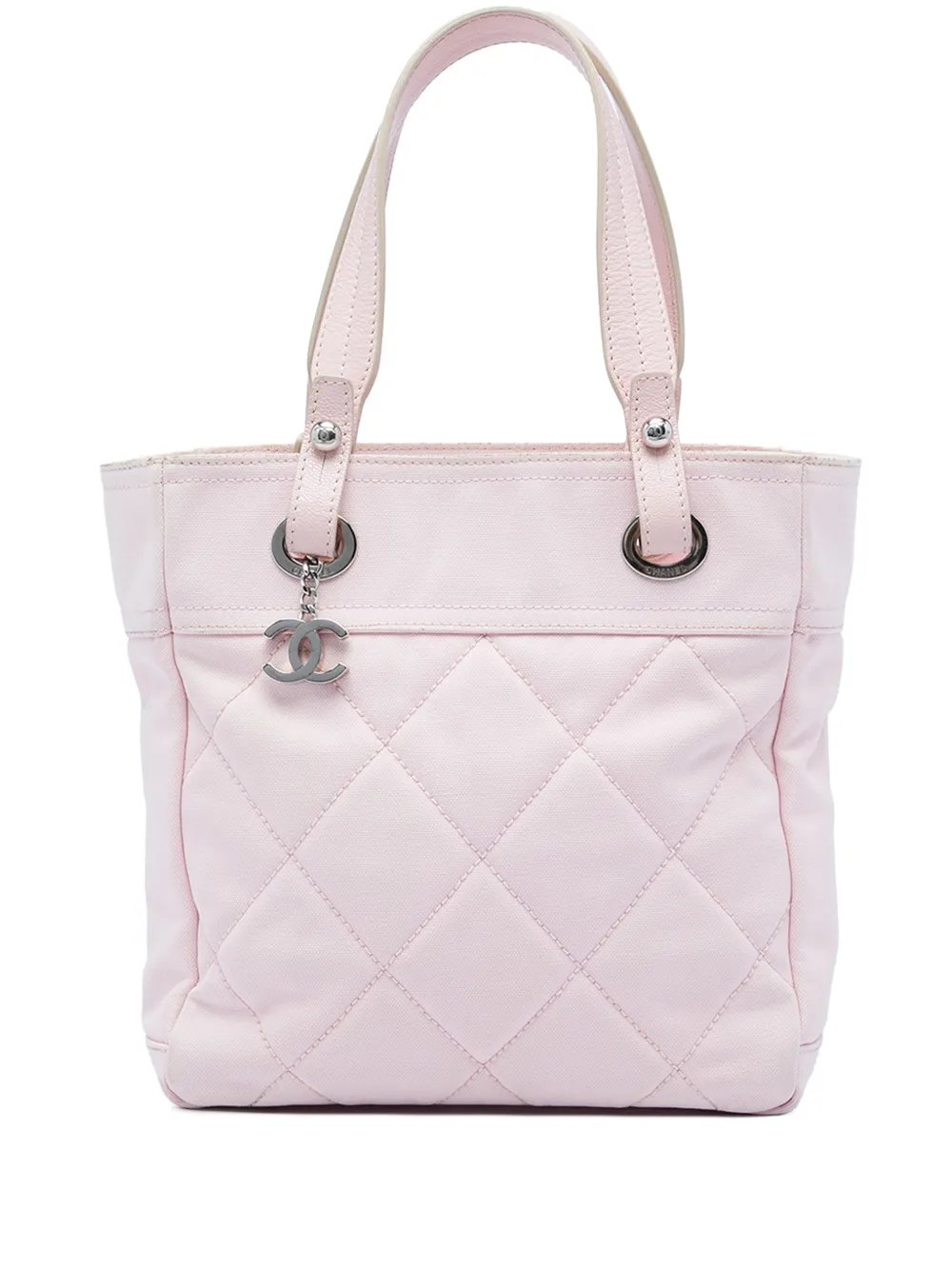 2008-2009 Small Quilted Canvas Paris Biarritz tote bag