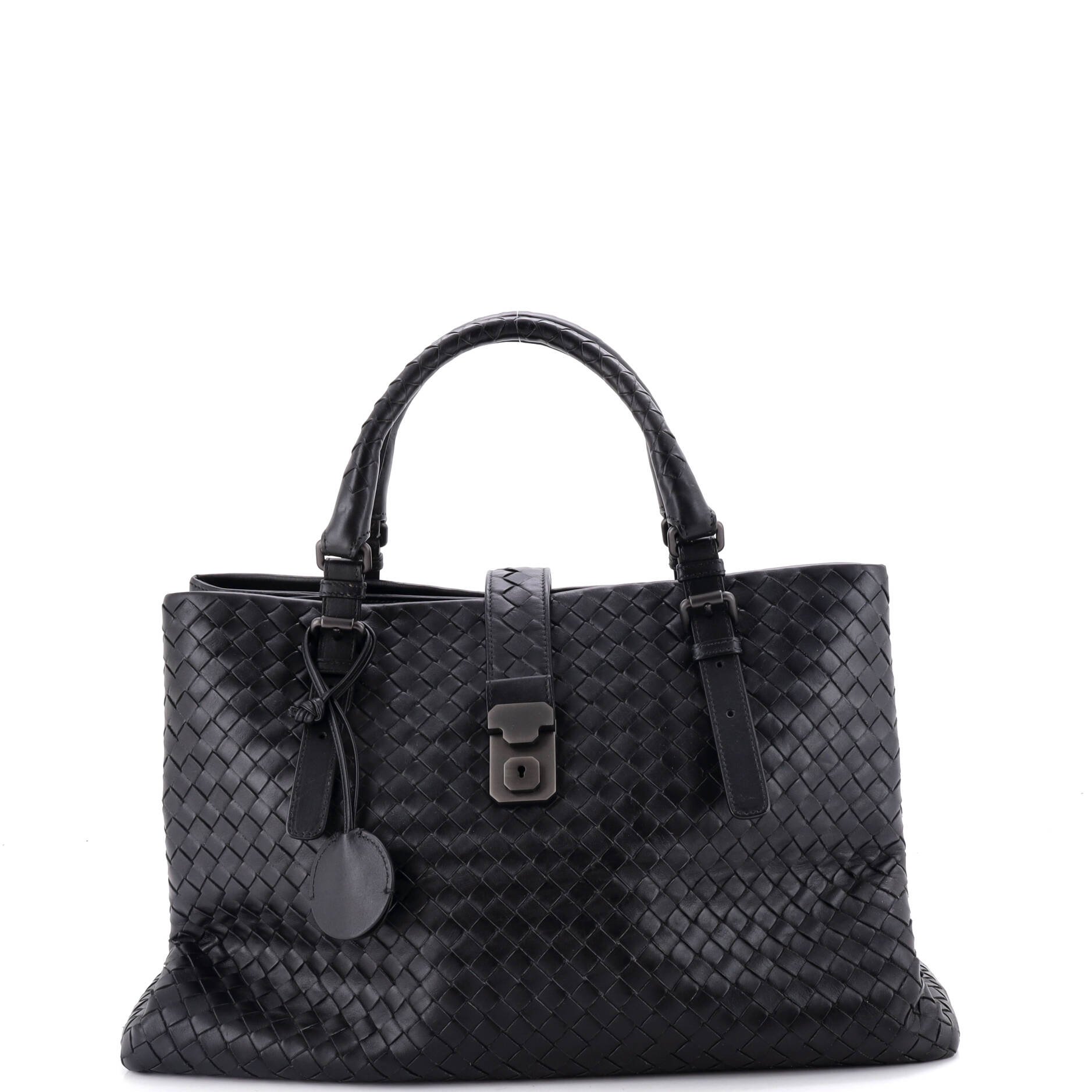 Roma Bag Intrecciato Nappa Medium