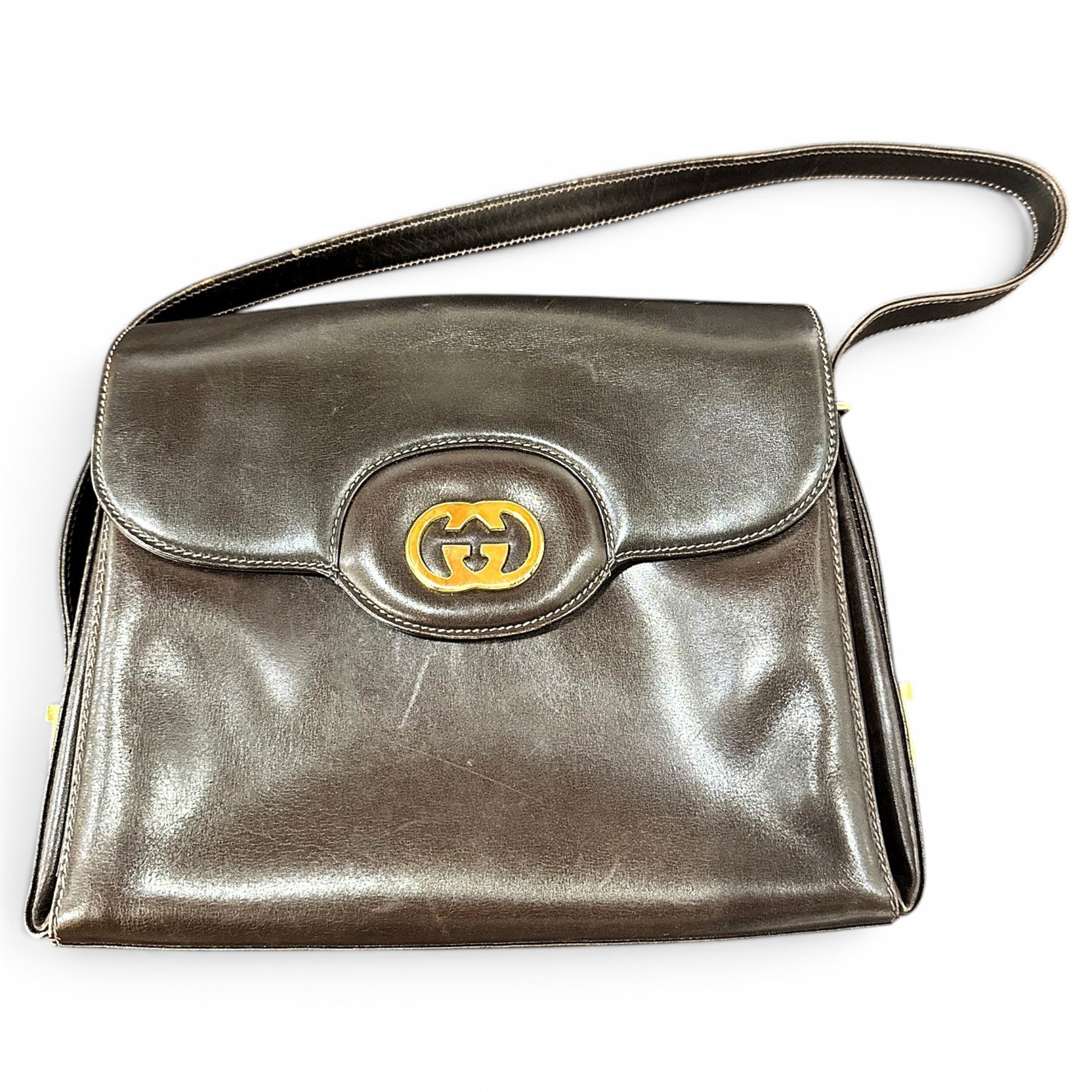 Leather handbag