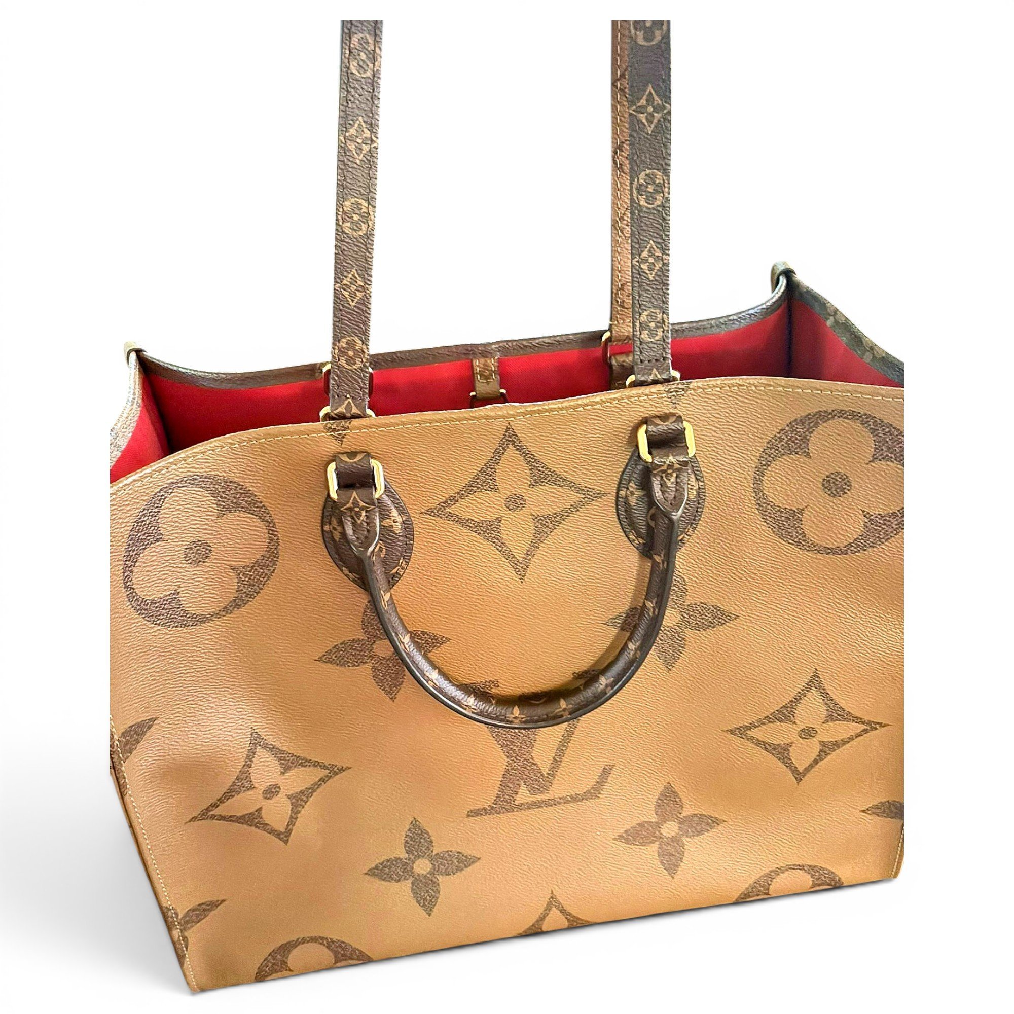 Leather tote