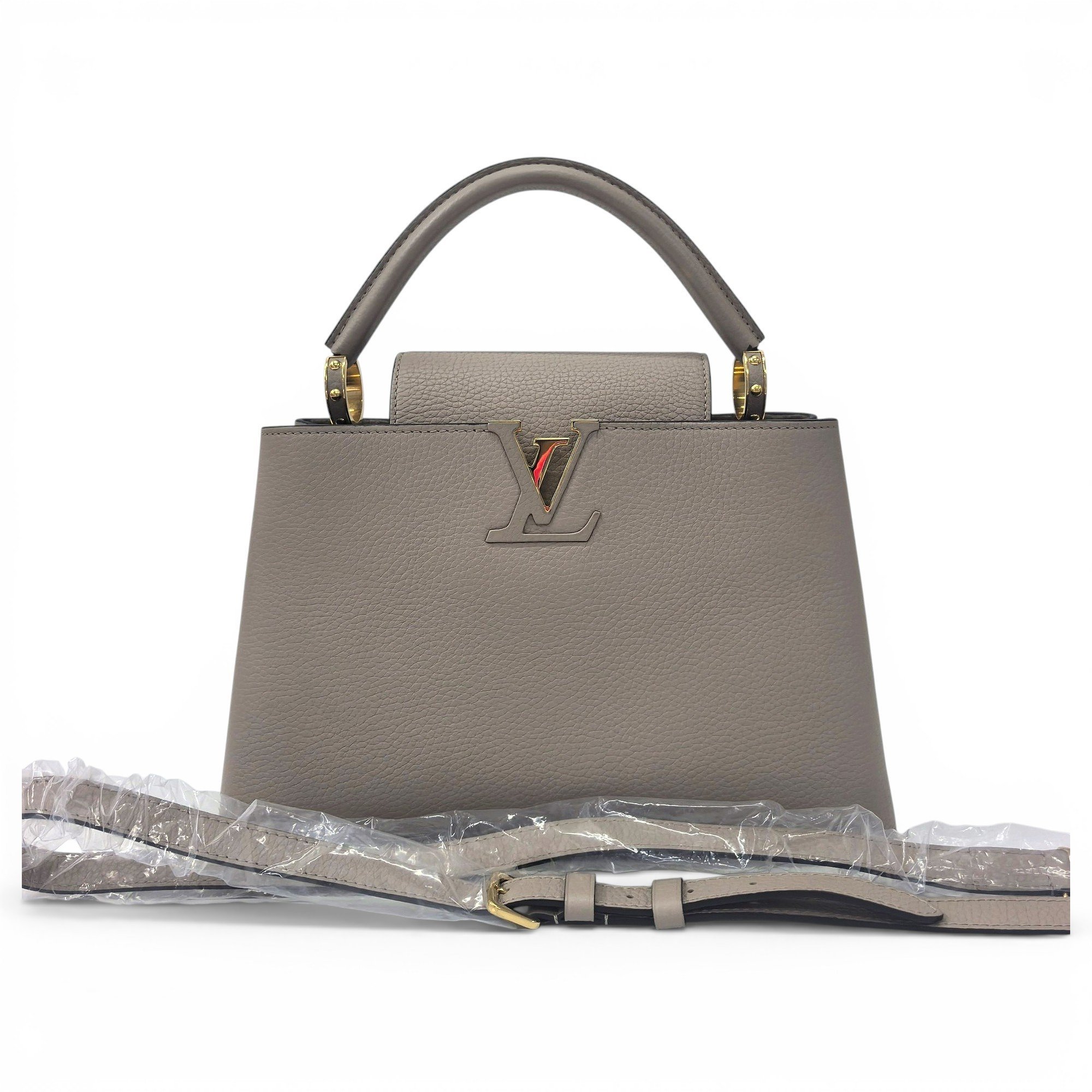 Capucines leather handbag