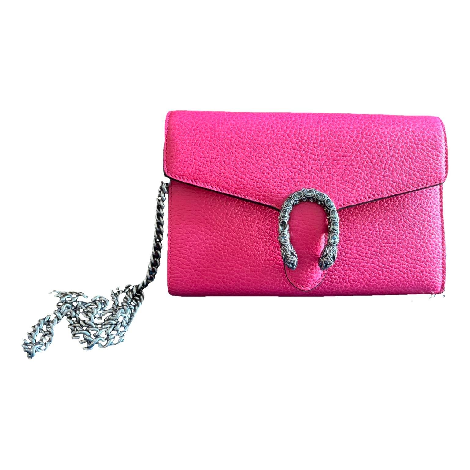 Dionysus Chain Wallet leather crossbody bag