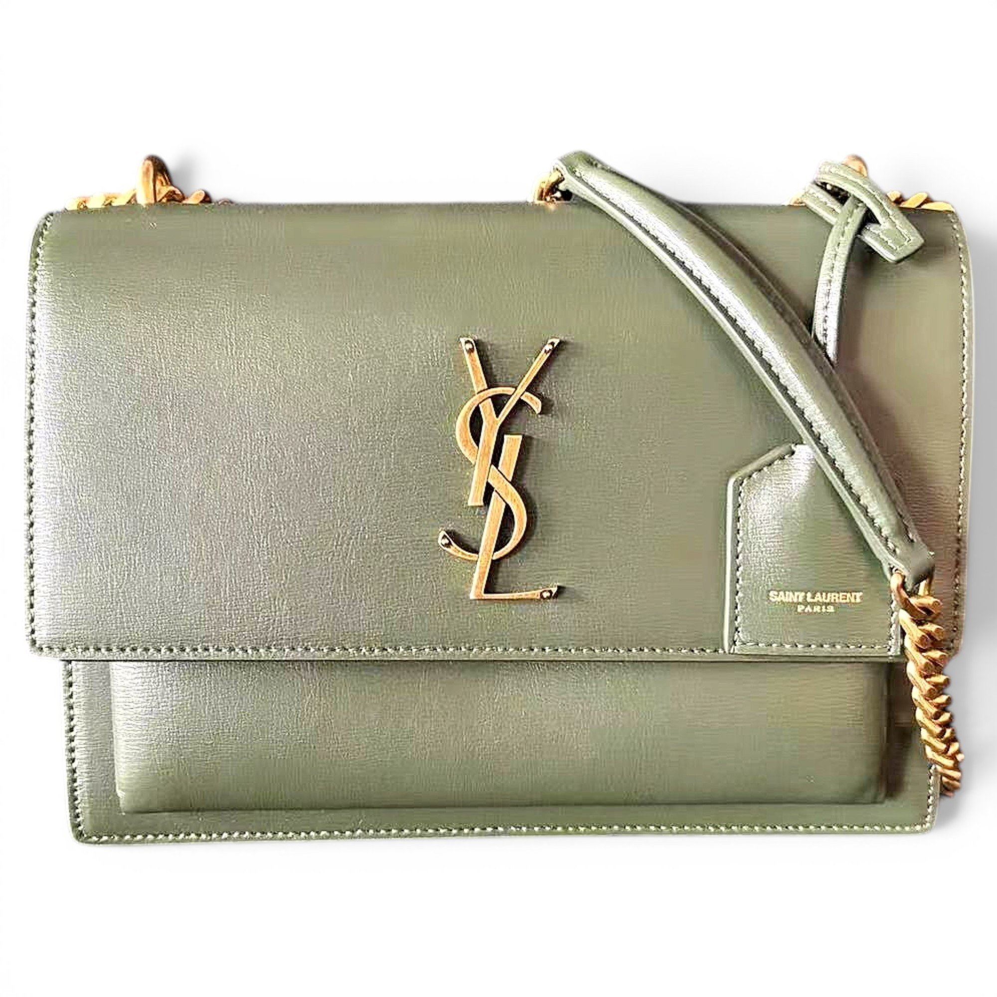 Sunset leather handbag