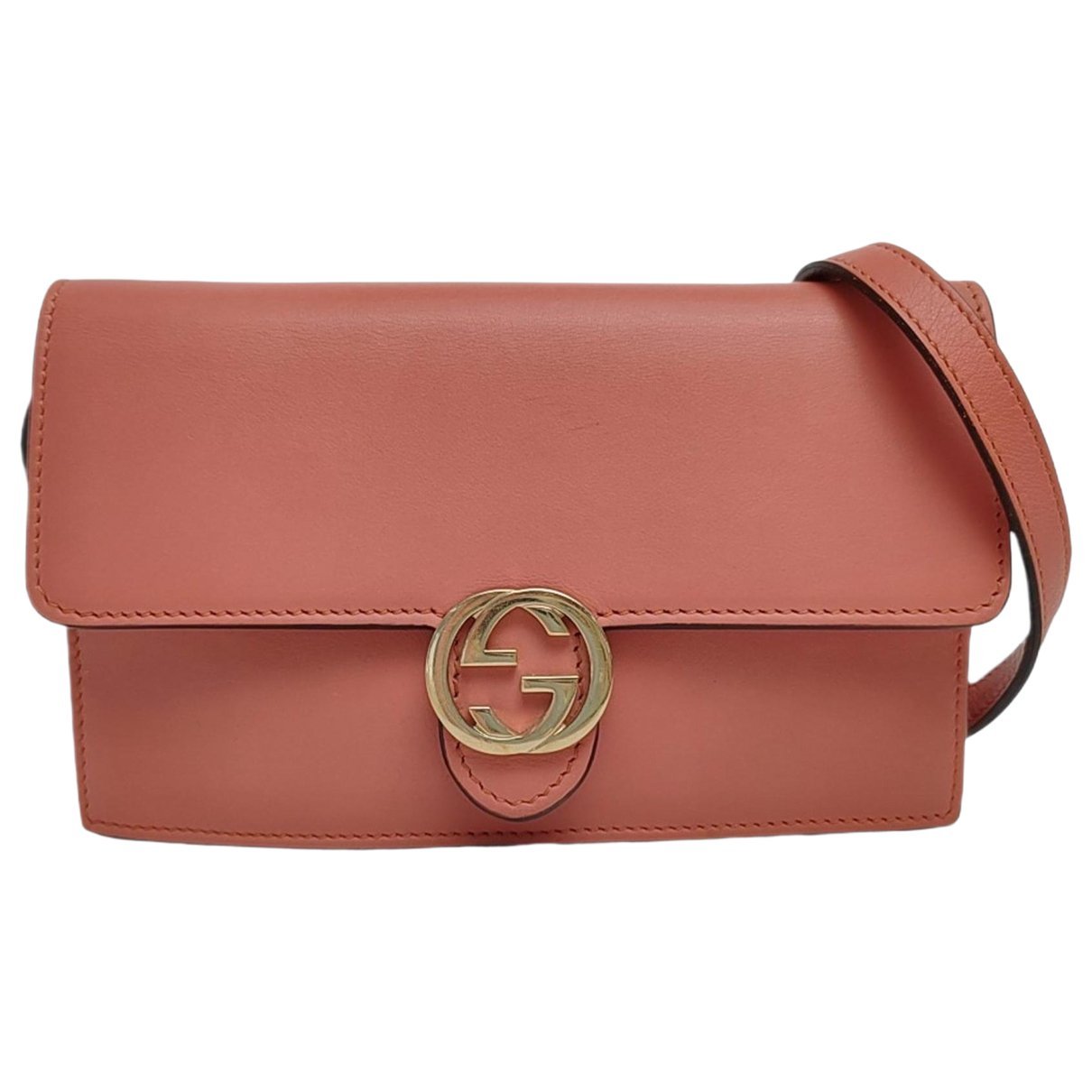 Leather crossbody bag