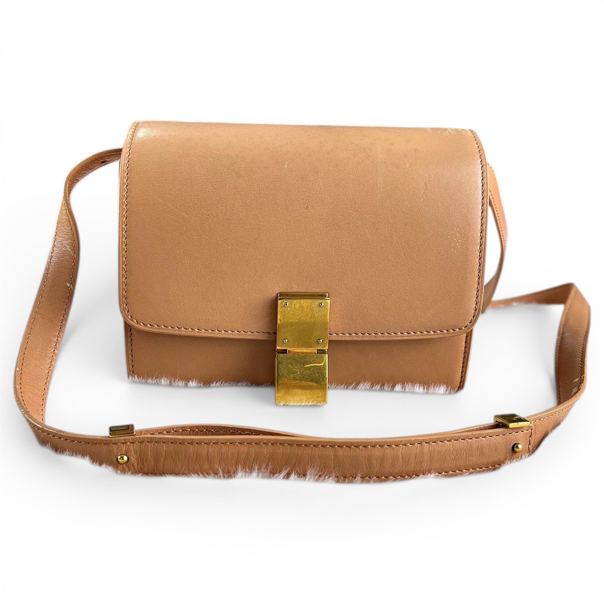 Classic leather handbag
