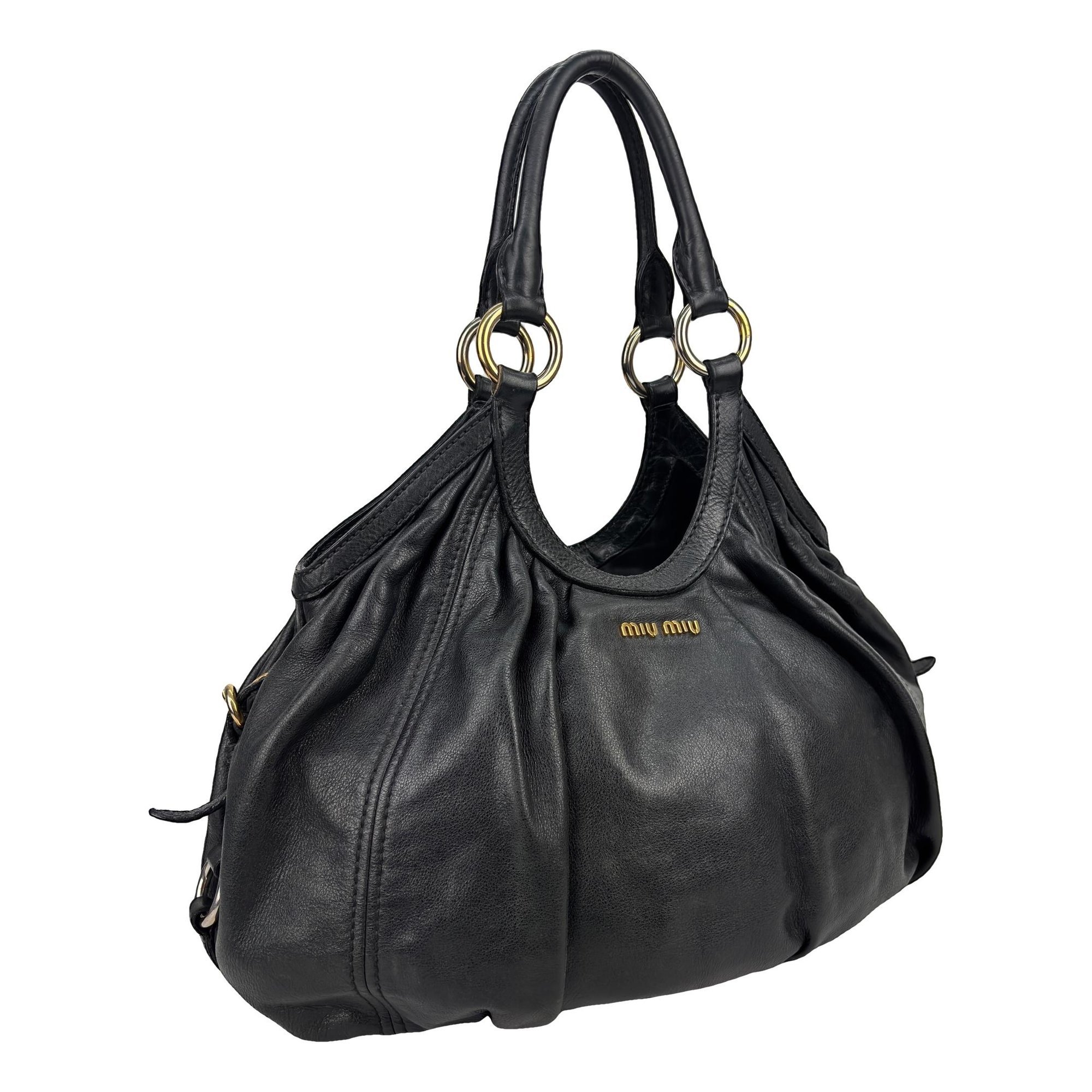Vitello leather handbag