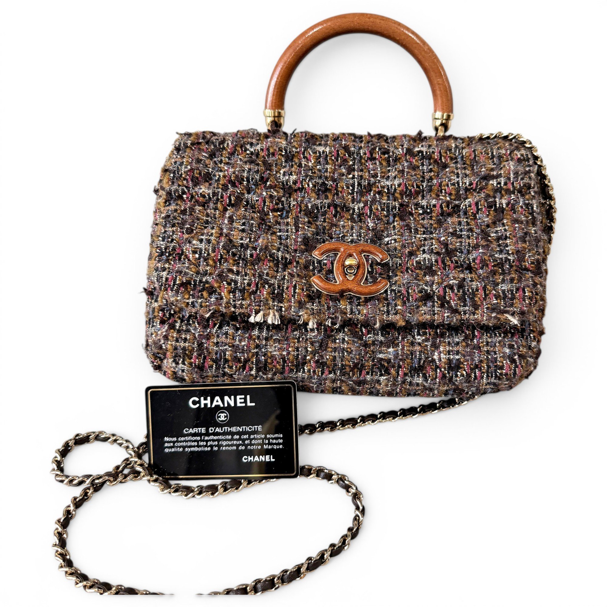 Wool handbag