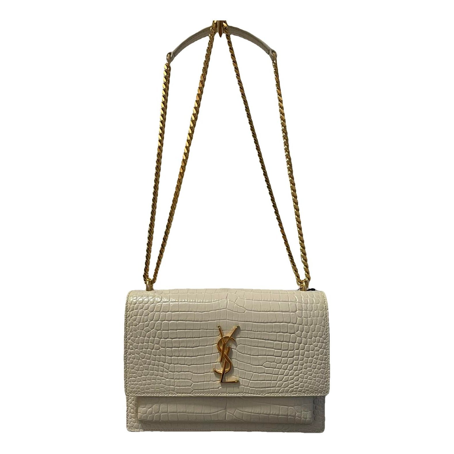 Sunset leather crossbody bag