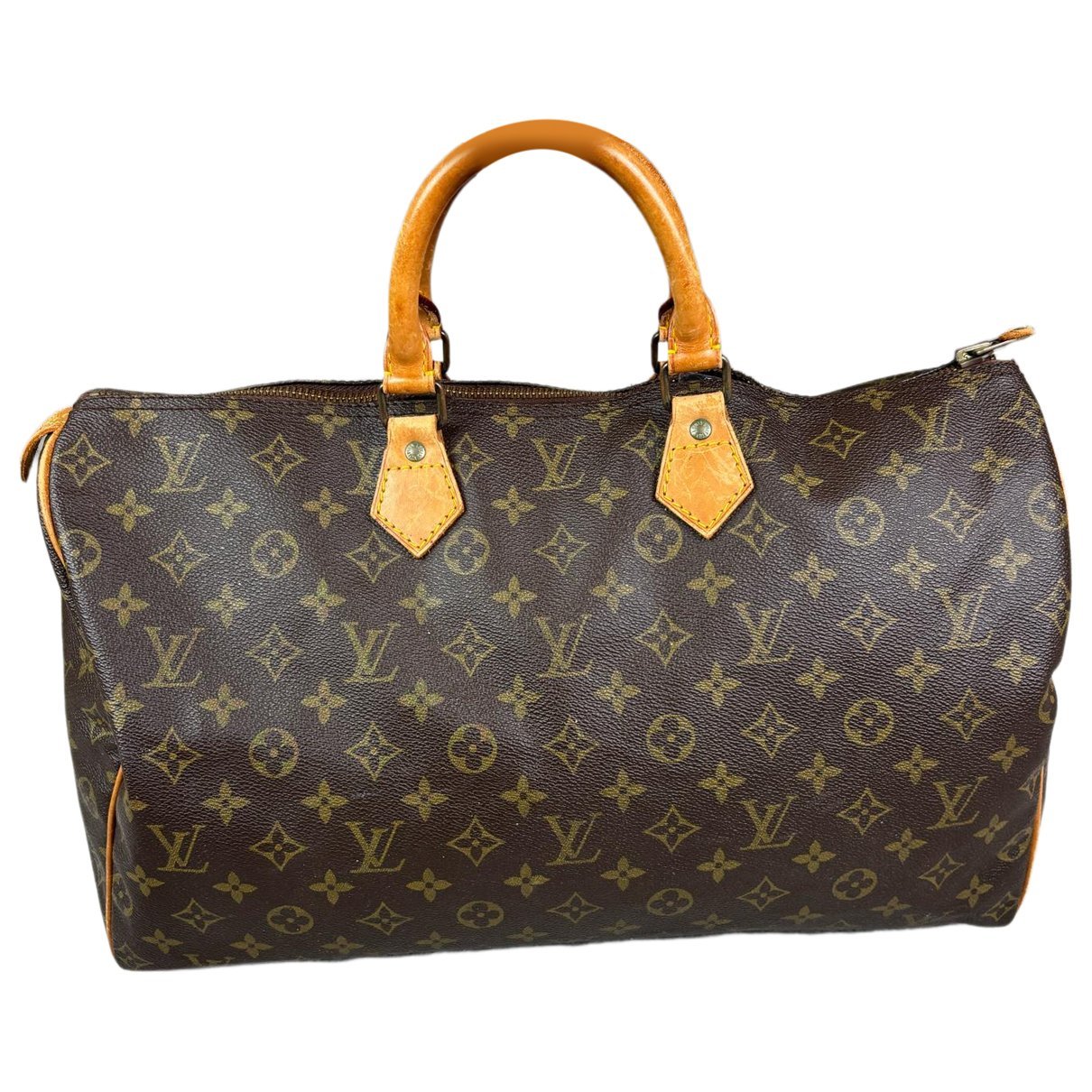 Speedy leather handbag