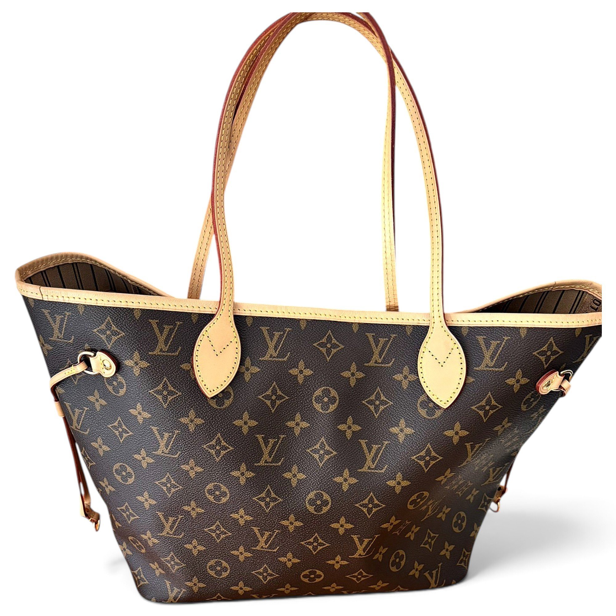 Neverfull leather tote