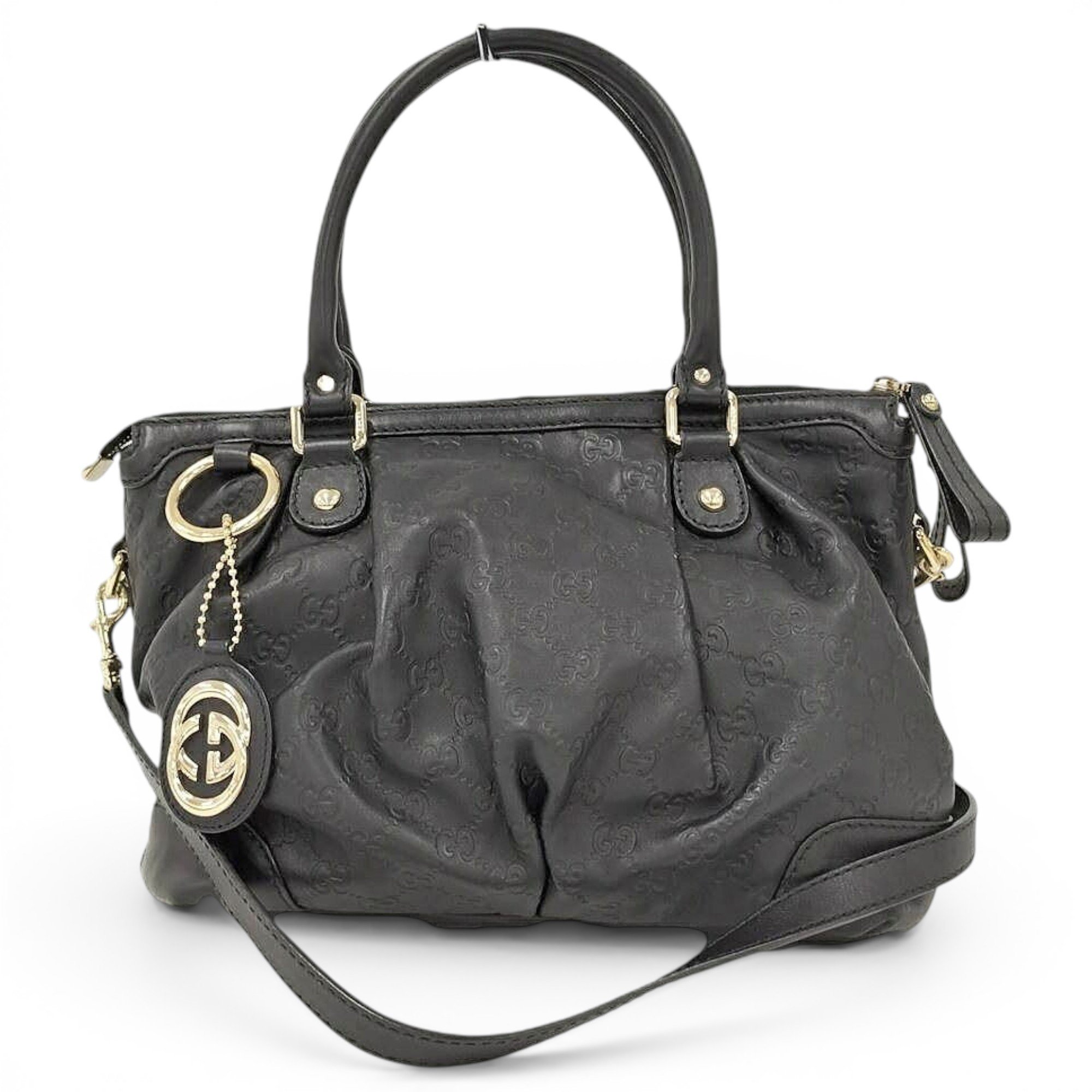 Leather handbag