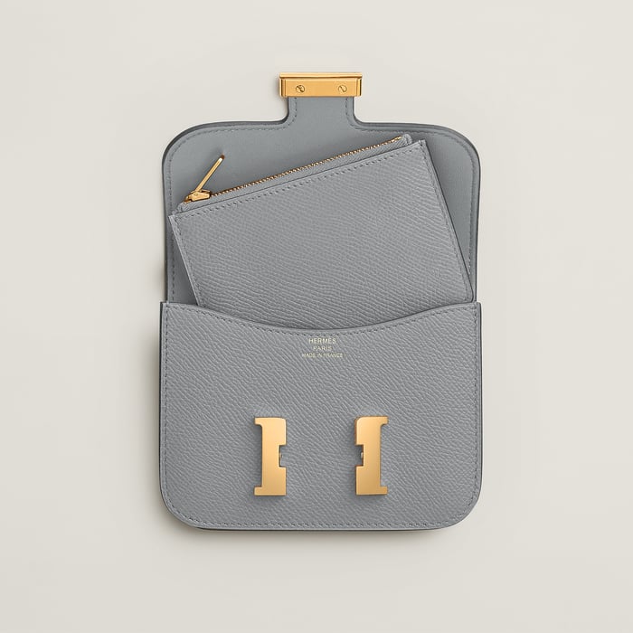 Gris Pantin Constance Slim Wallet