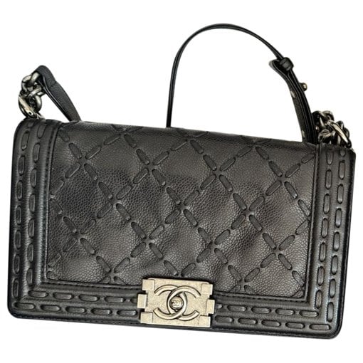 Boy leather crossbody bag