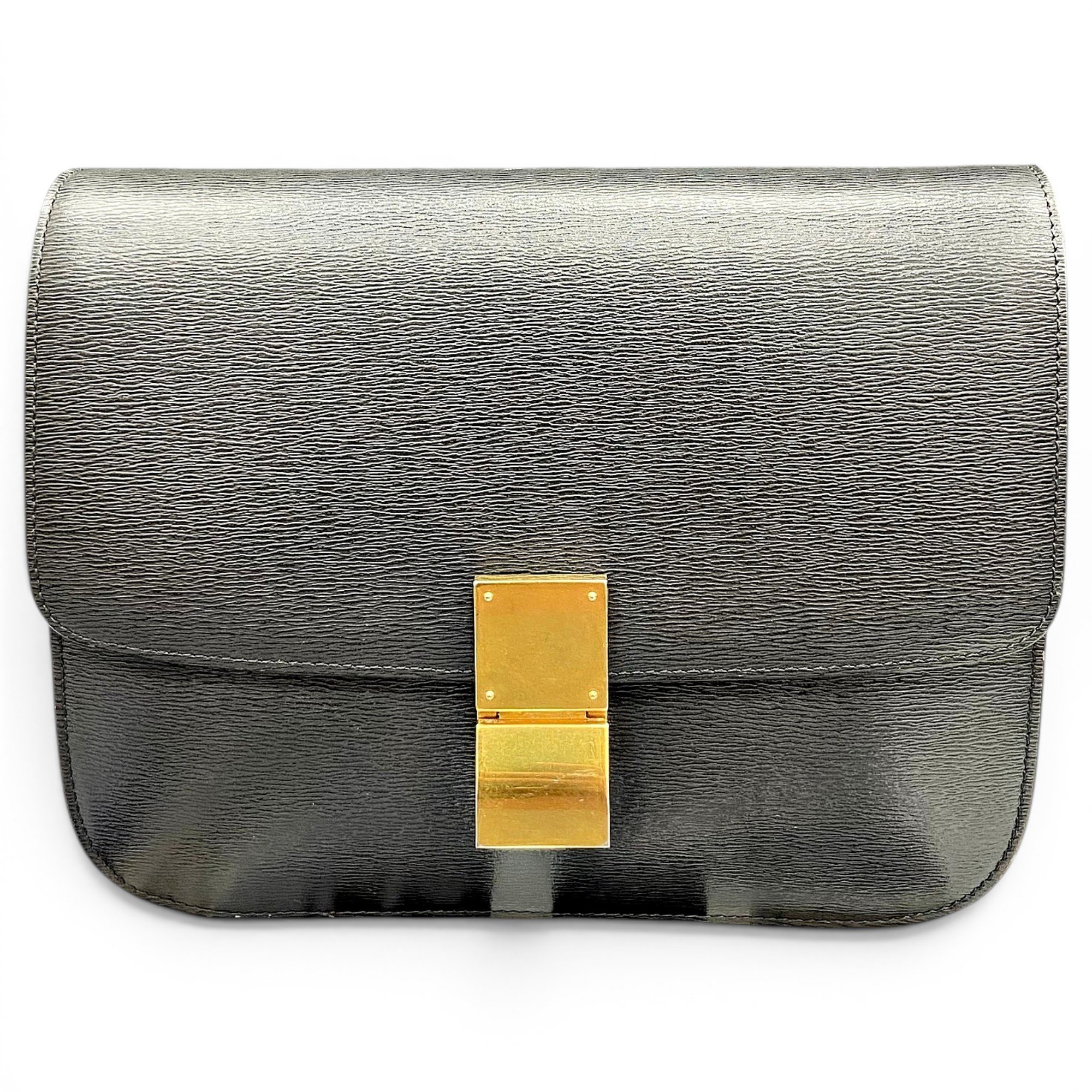 Classic leather handbag
