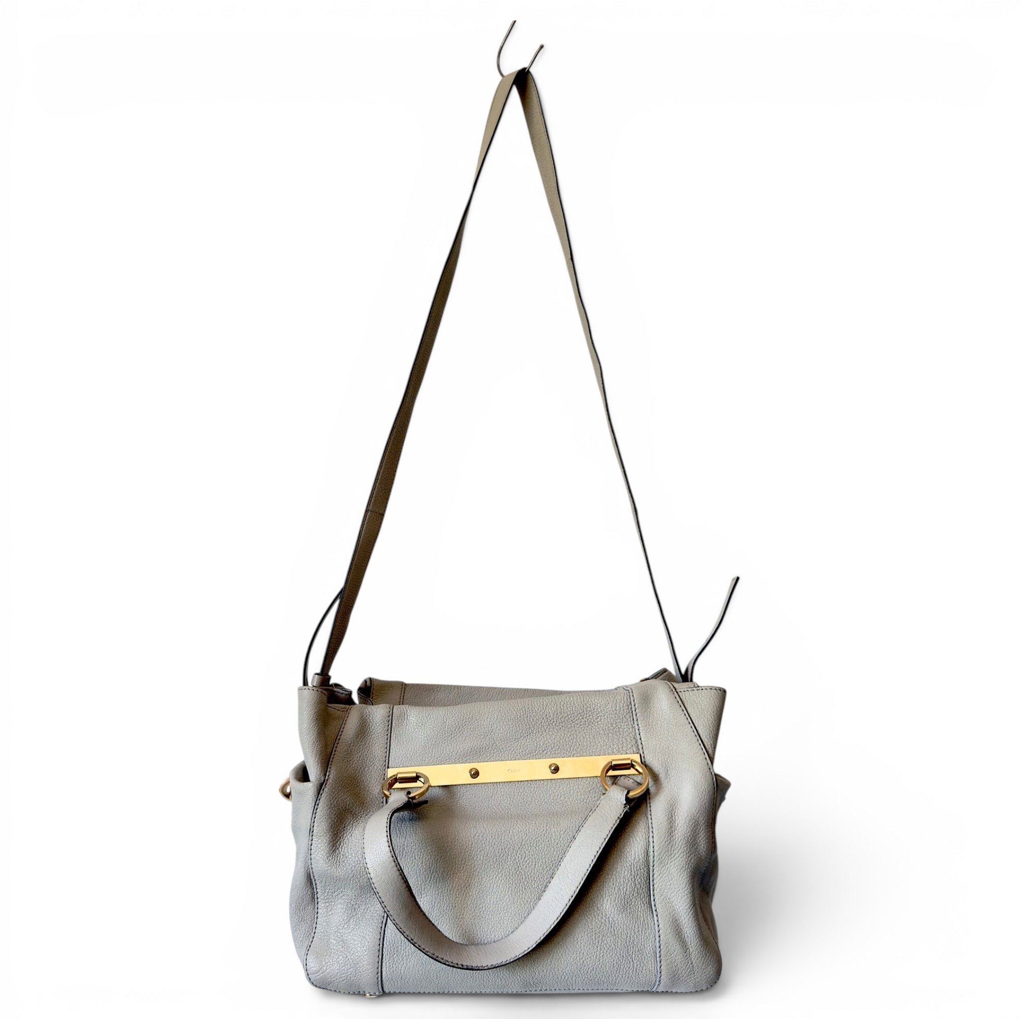 Leather crossbody bag
