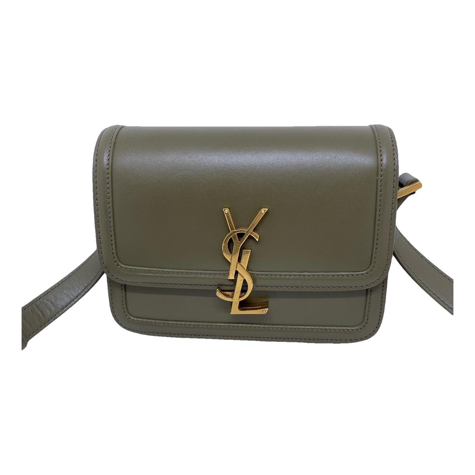 Solférino leather handbag