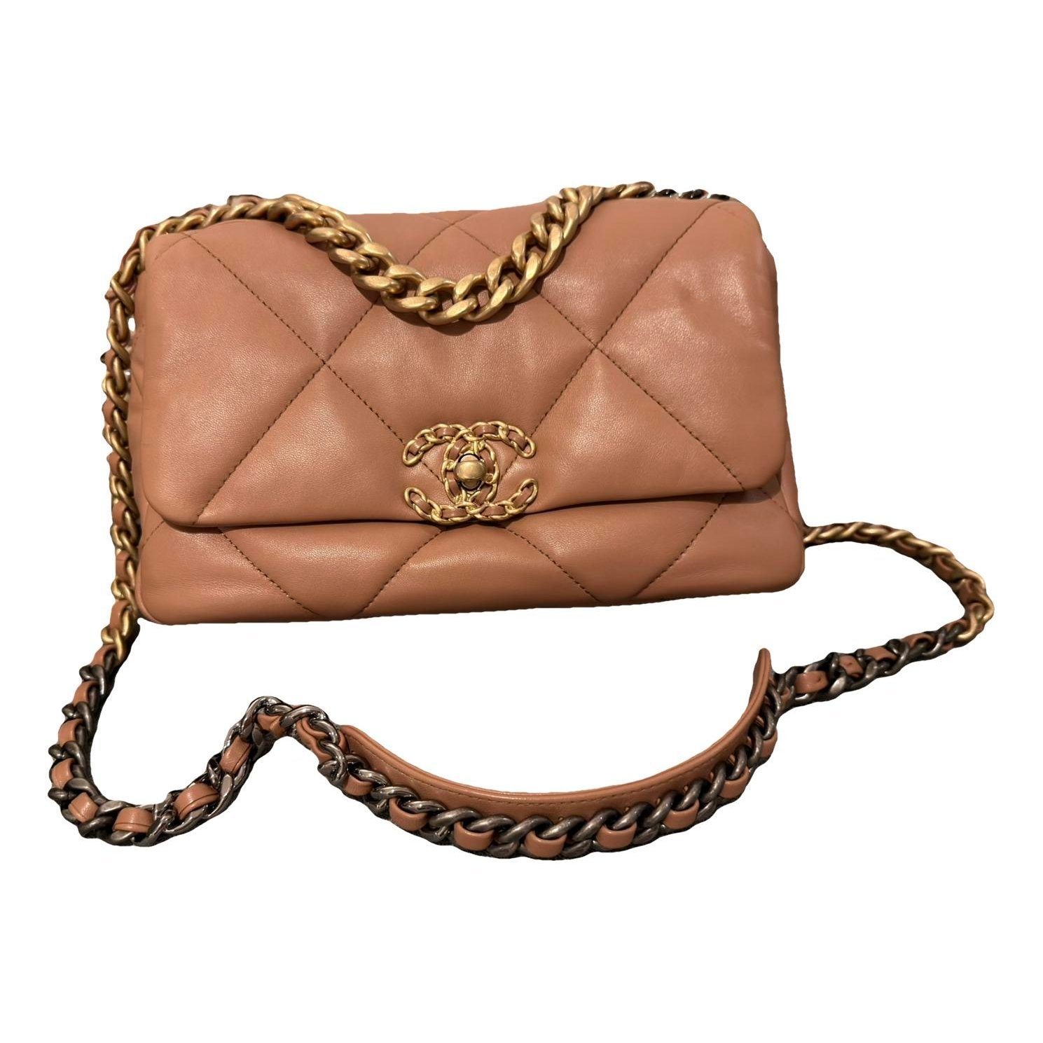 Chanel 19 leather handbag