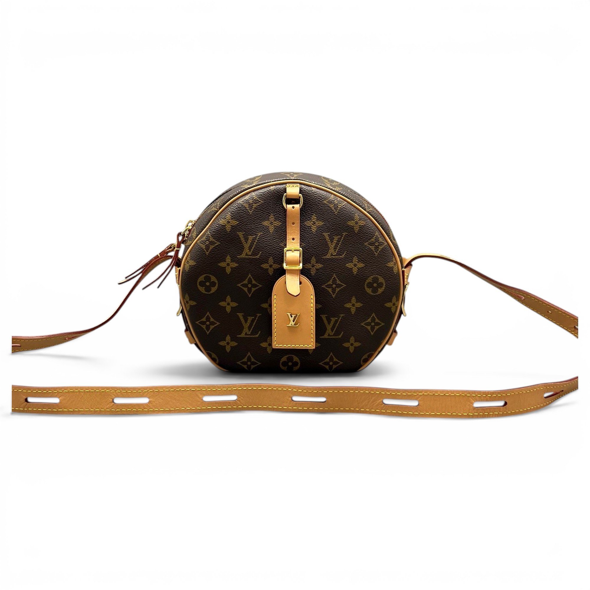 Boîte chapeau souple leather handbag