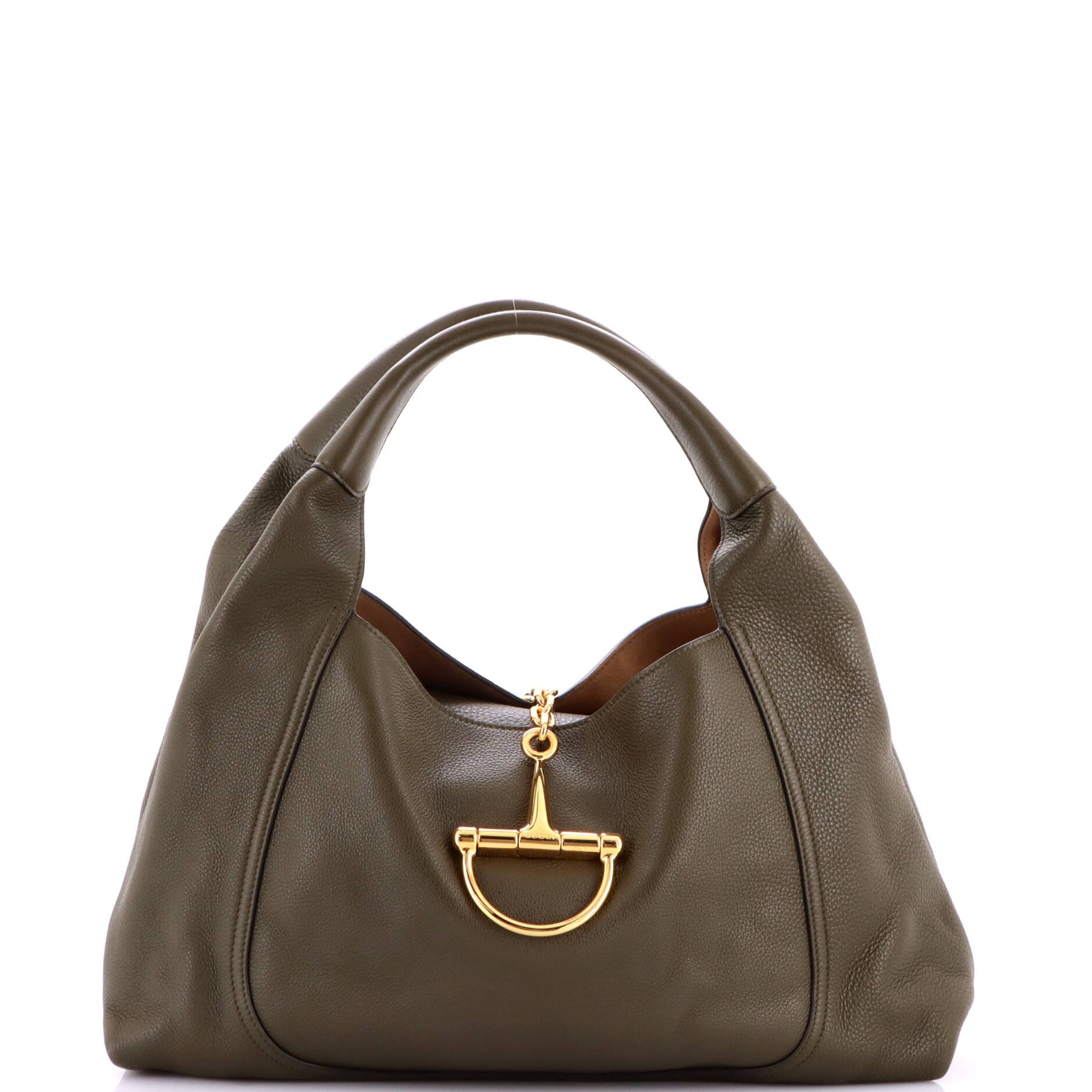 Gucci Softbit Hobo Leather Maxi