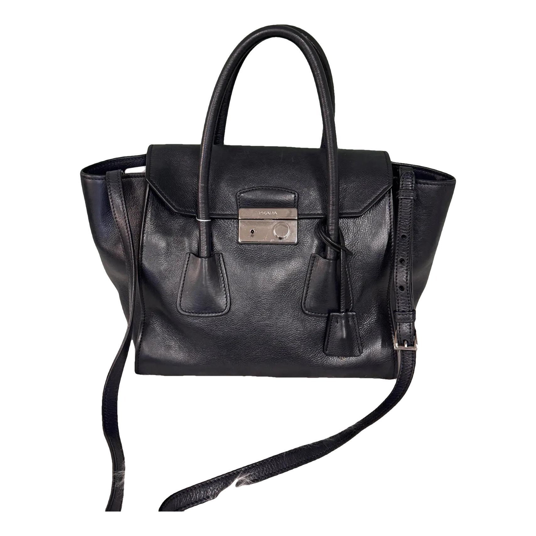 Leather crossbody bag