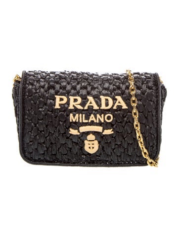 Raffia Crossbody Bag