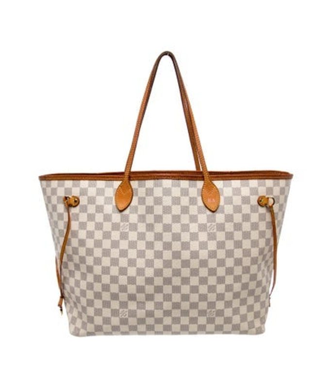 Louis Vuitton Vuitton Damier Azur Neverfull W Pouch Gm