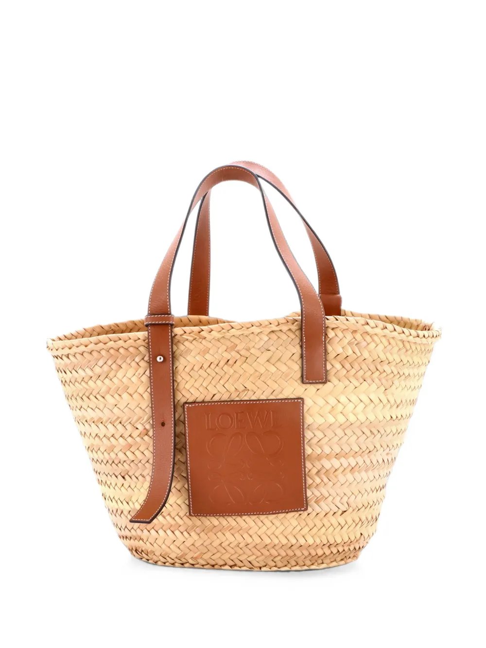 Basket Raffia Medium tote bag