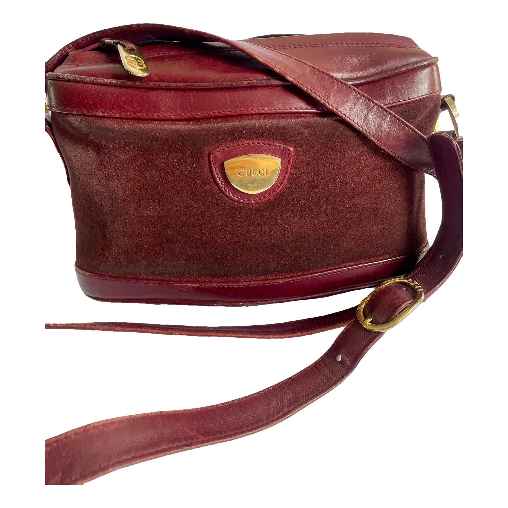 1955 leather handbag