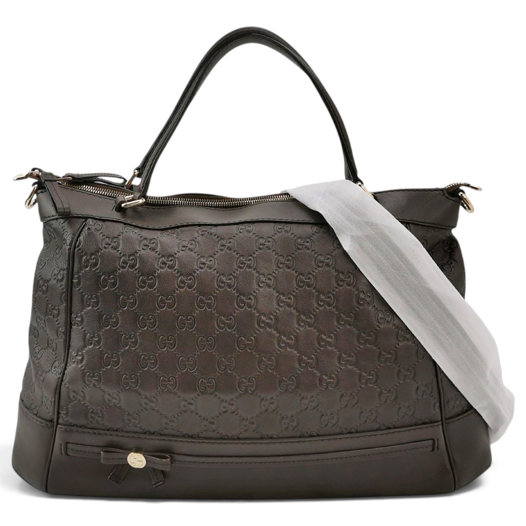 Leather crossbody bag