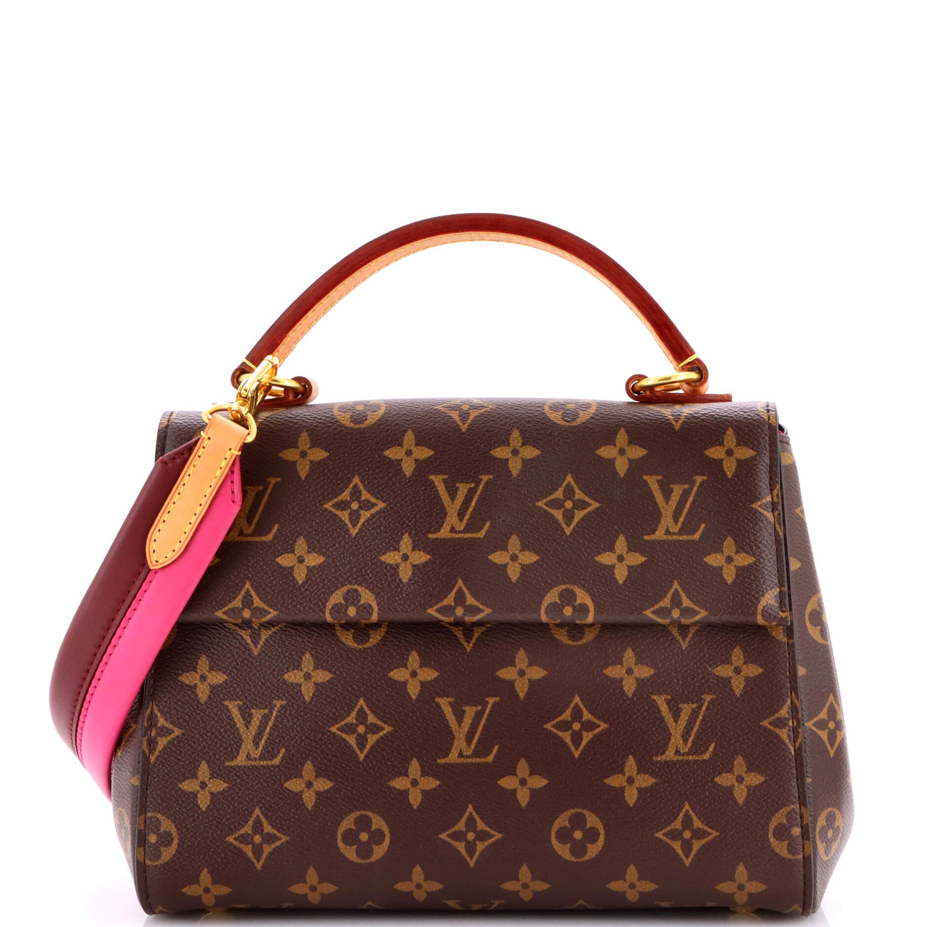 Louis Vuitton Cluny Top Handle Bag Monogram Canvas BB