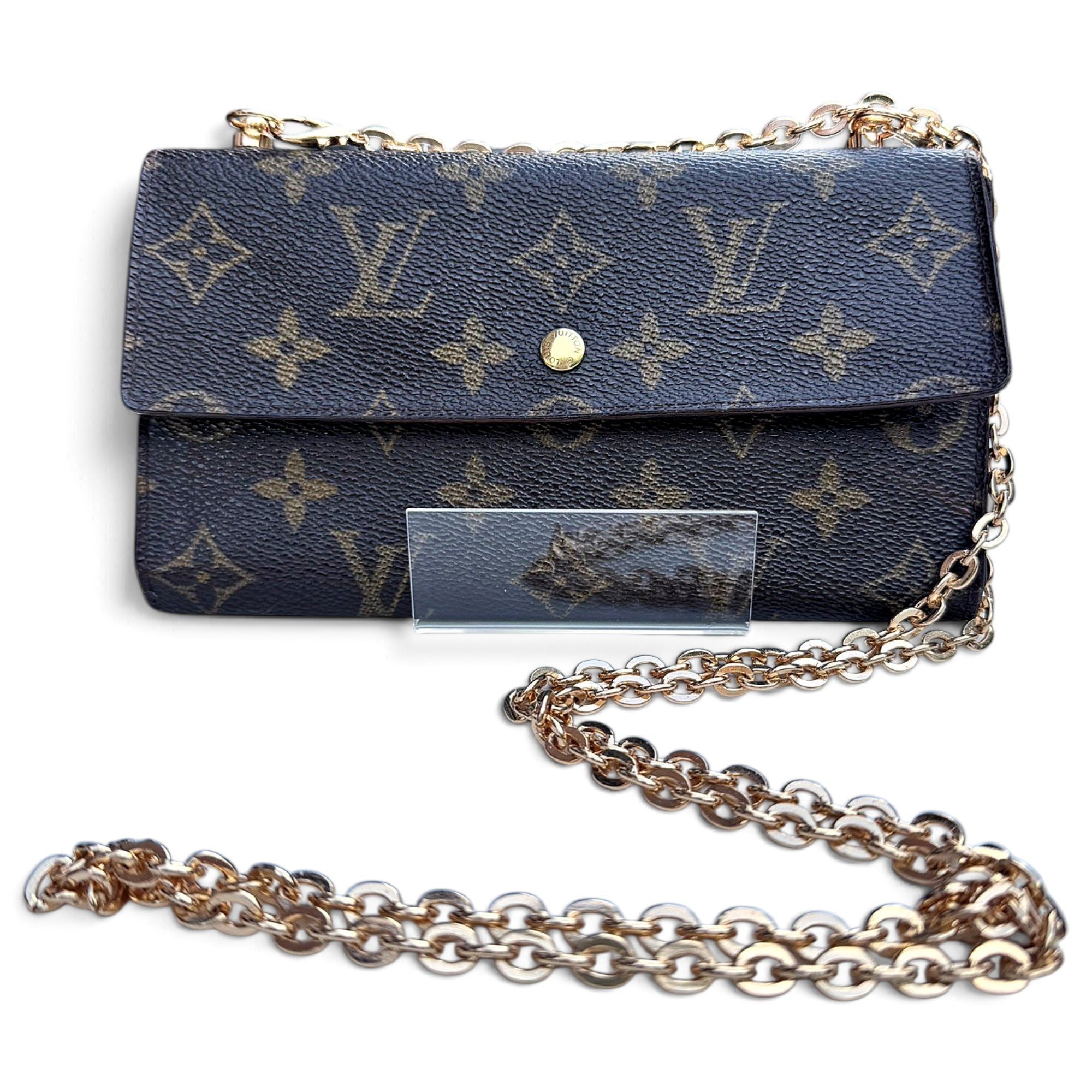 Leather crossbody bag