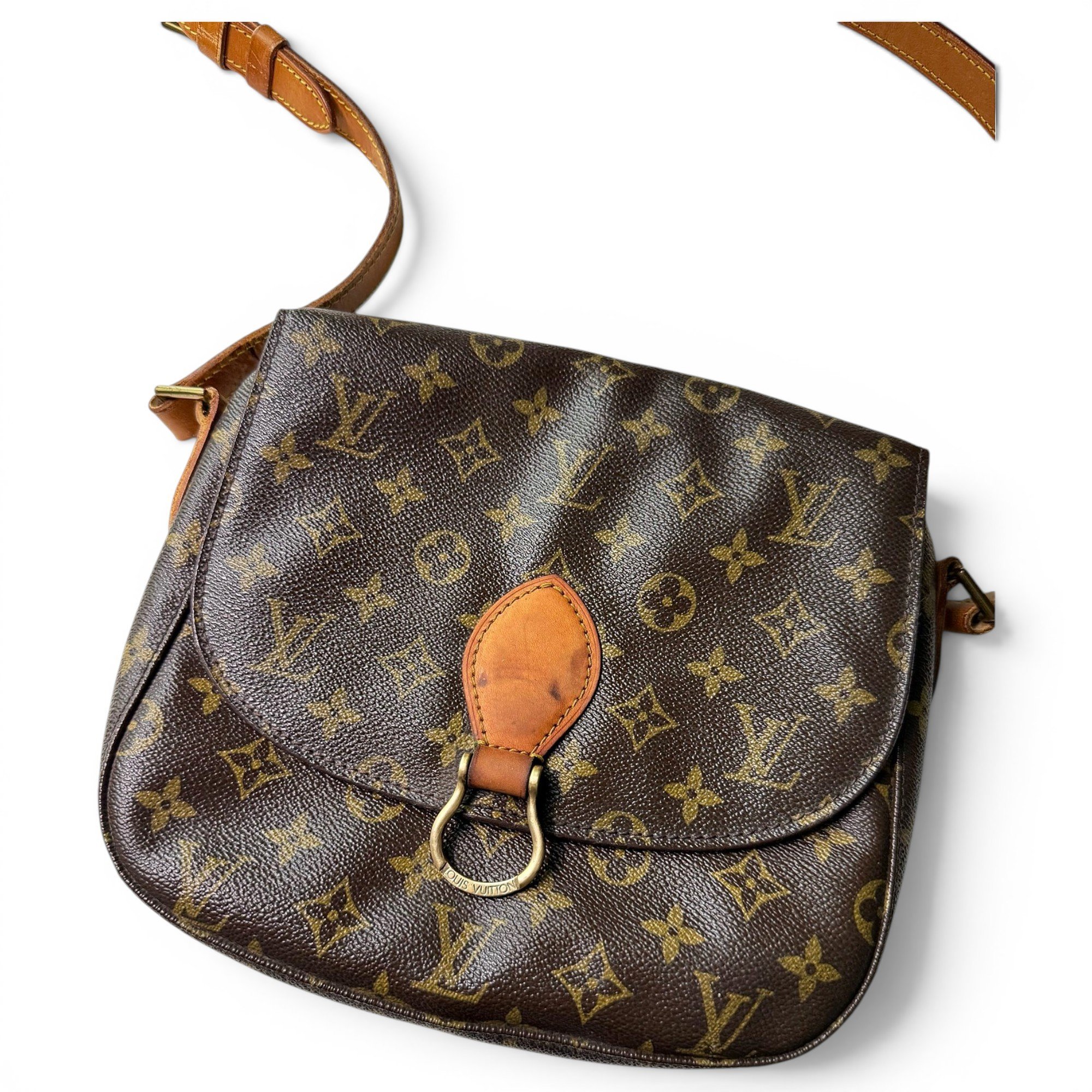 Saint Cloud leather crossbody bag