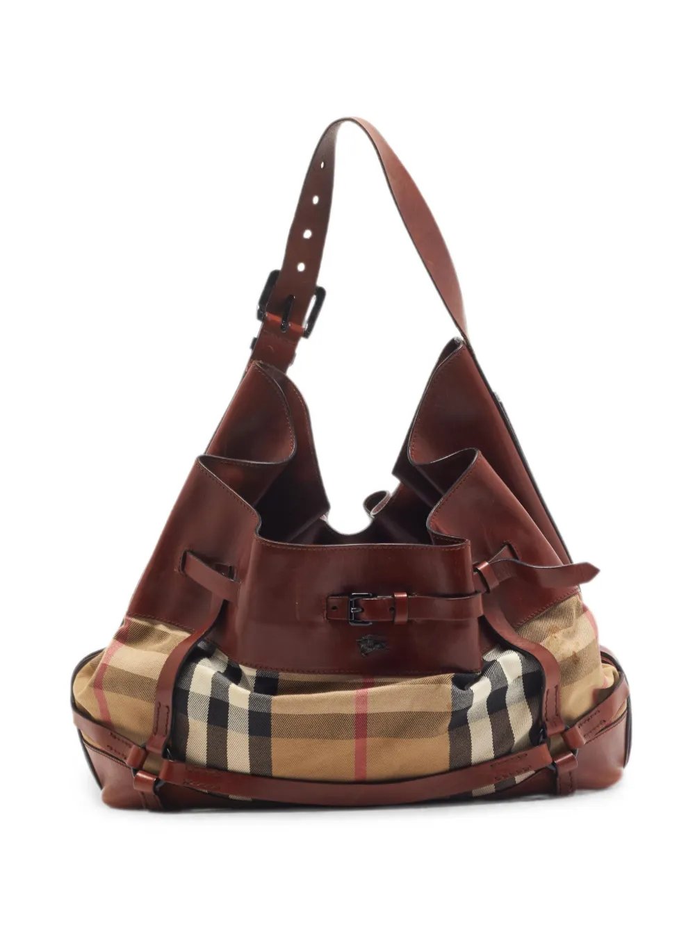 House Check Bridle shoulder bag