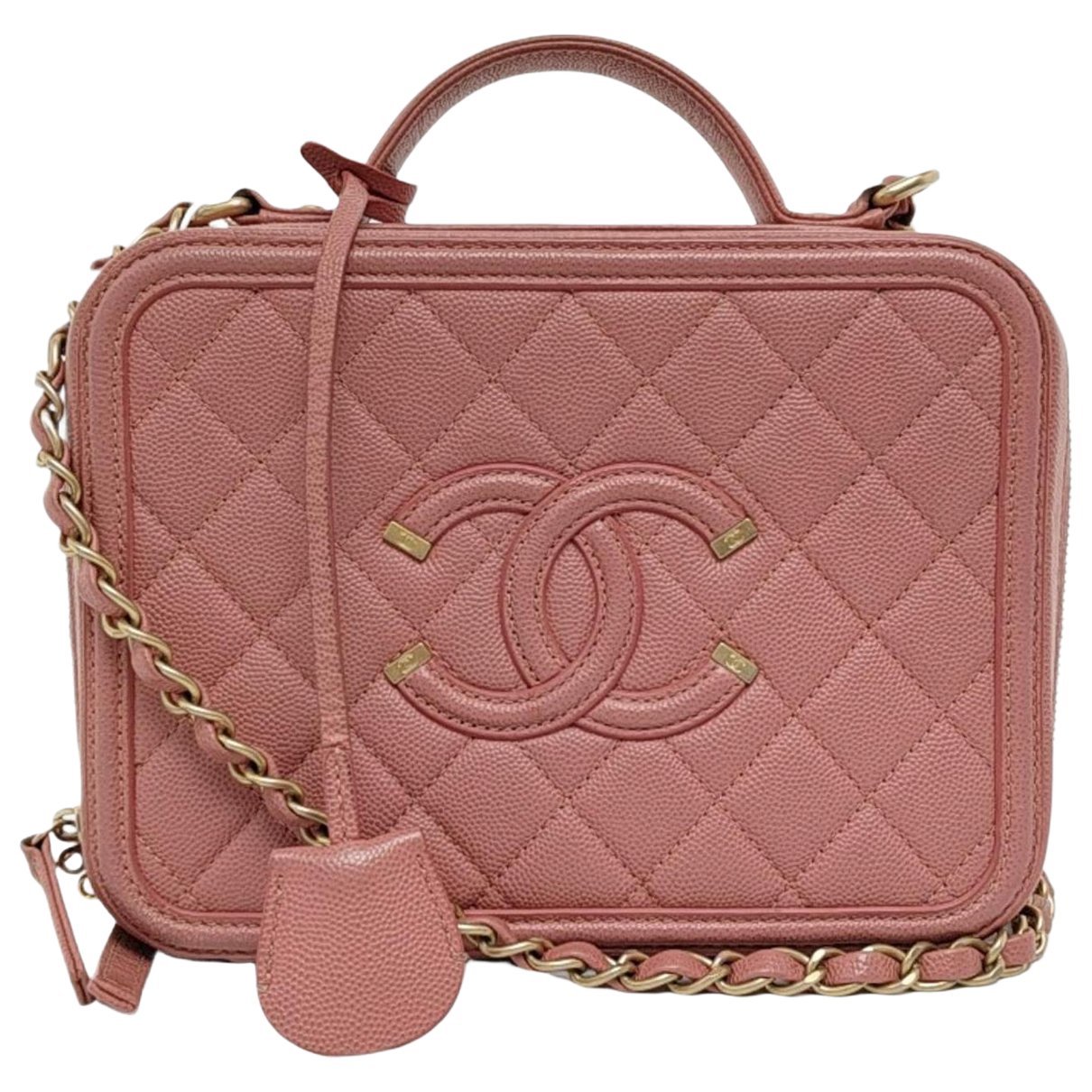 CC Filigree leather handbag