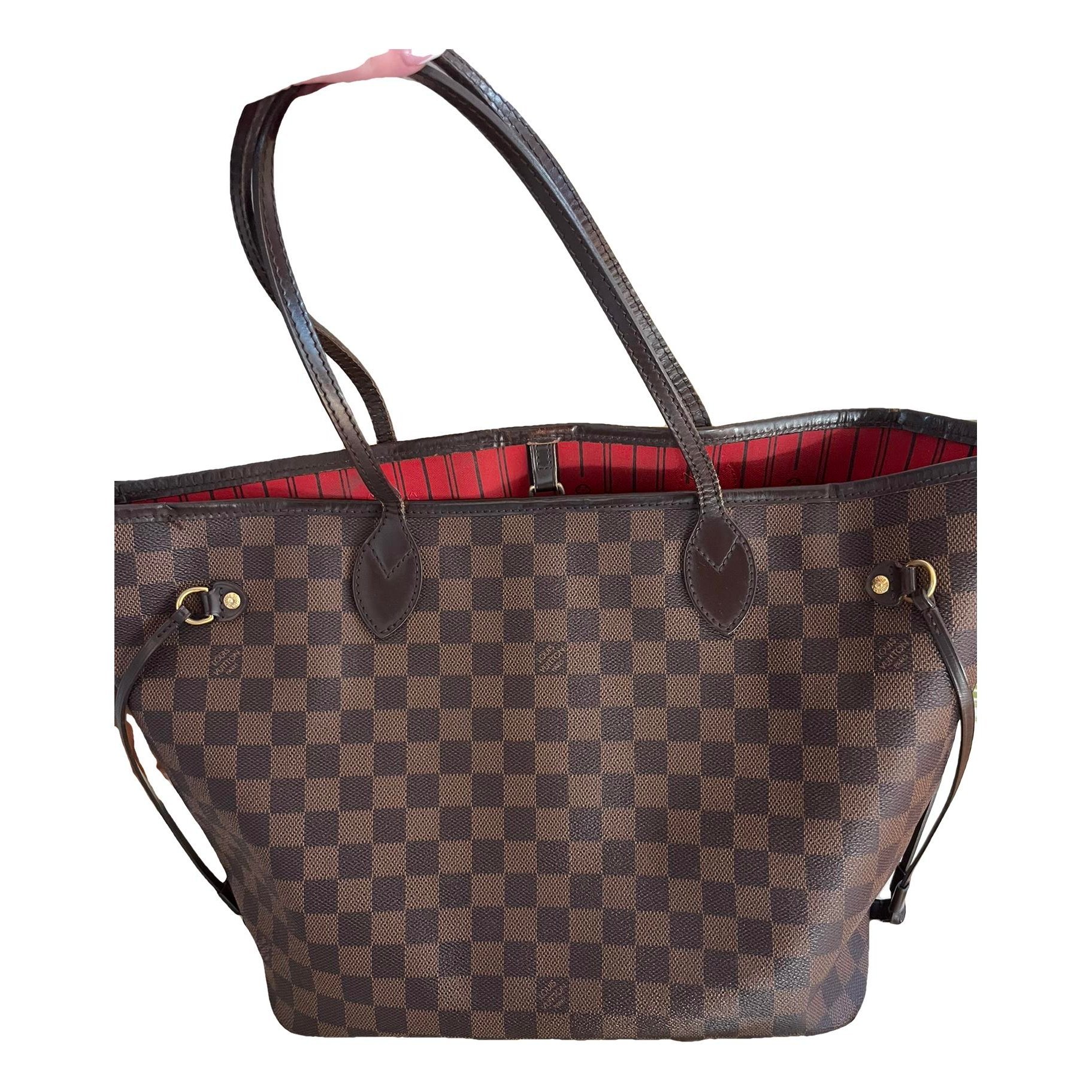 Neverfull leather tote