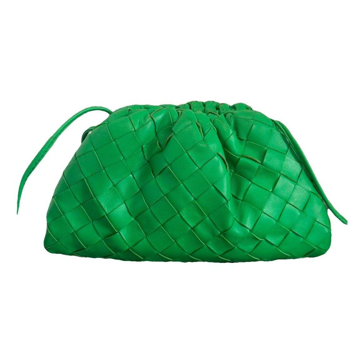 Pouch leather handbag