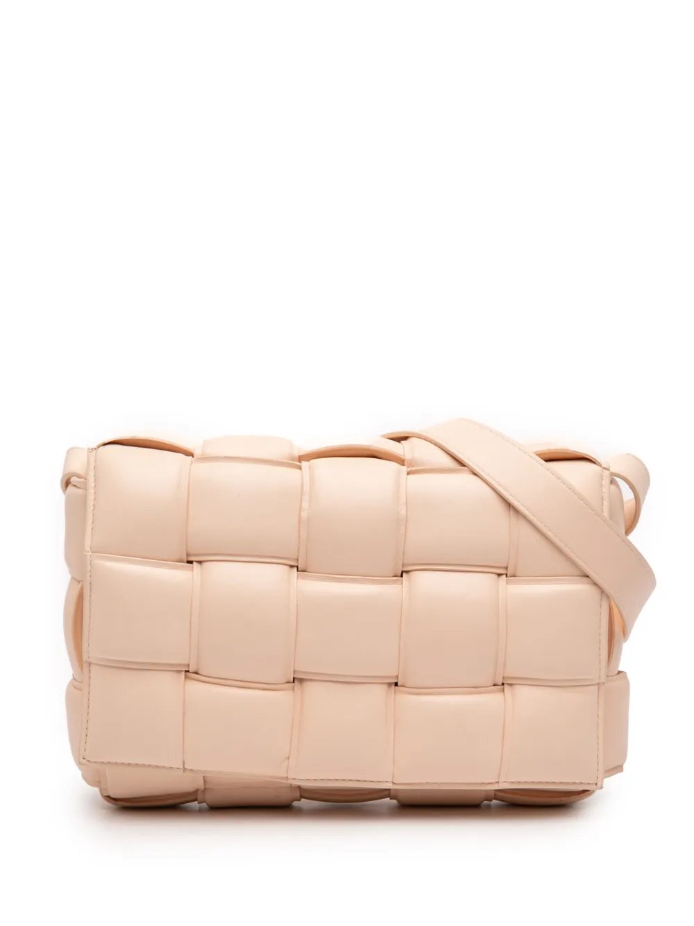 2012-2026 Nappa Intrecciato Padded Cassette crossbody bag
