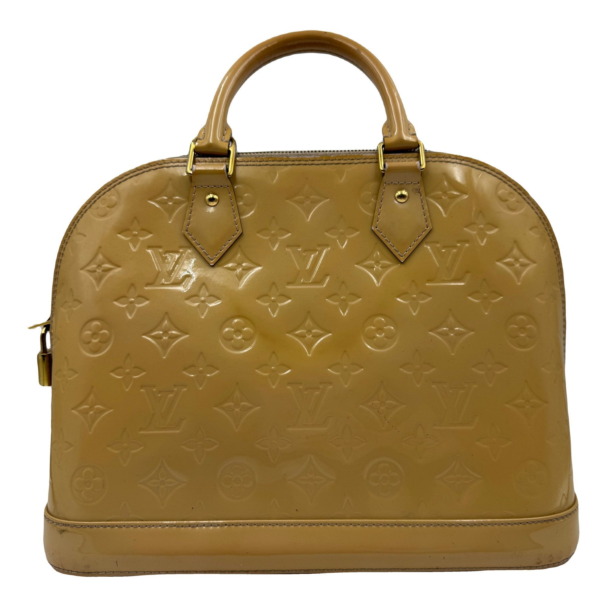 Alma leather handbag
