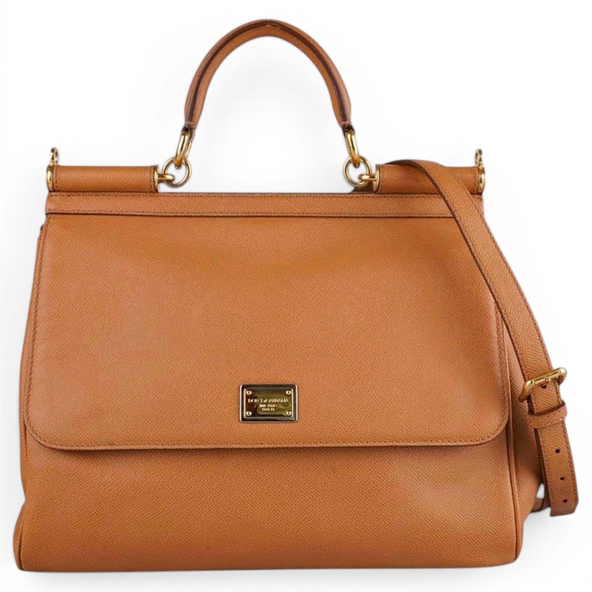 Dolce & Gabbana Sicily leather crossbody bag