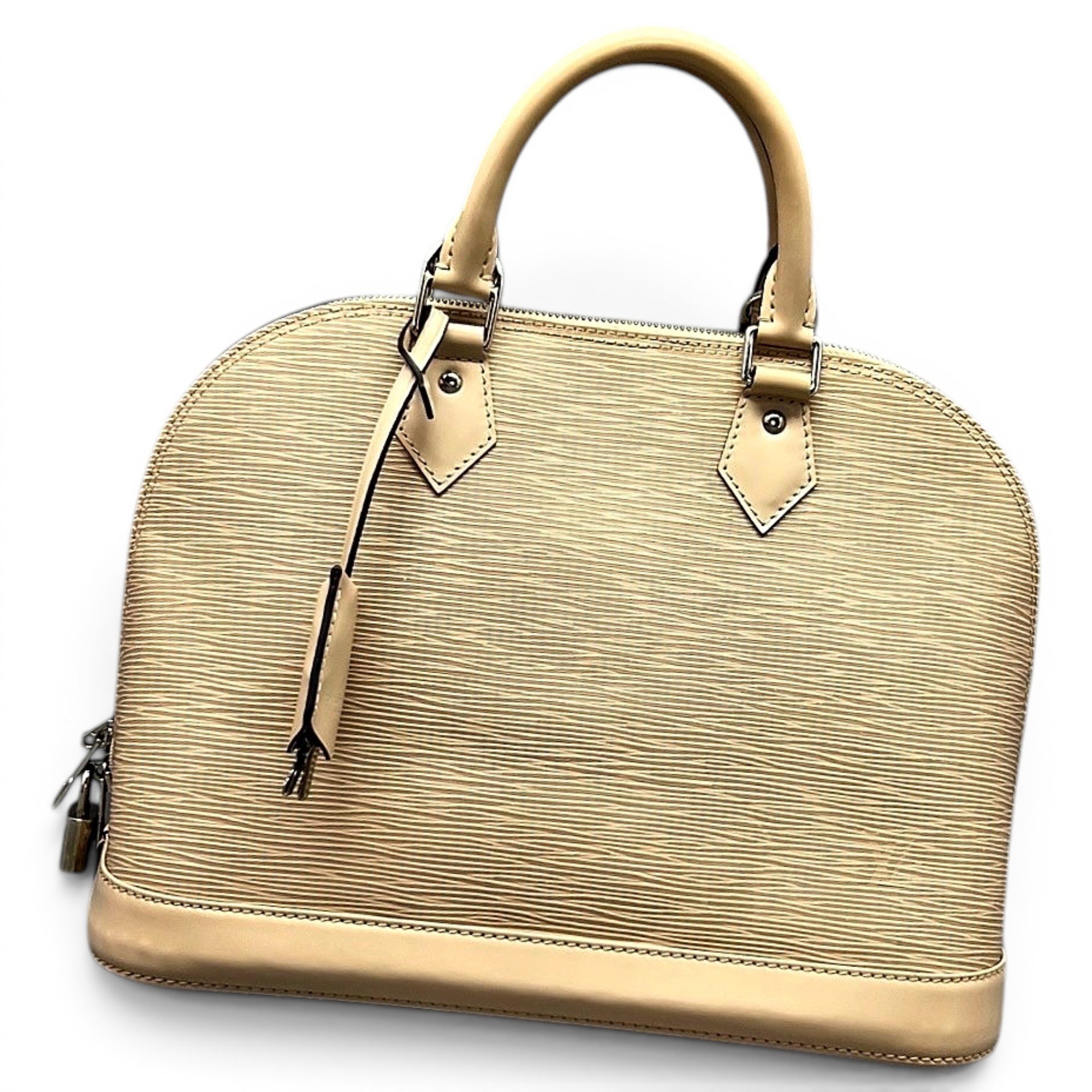 Alma leather handbag