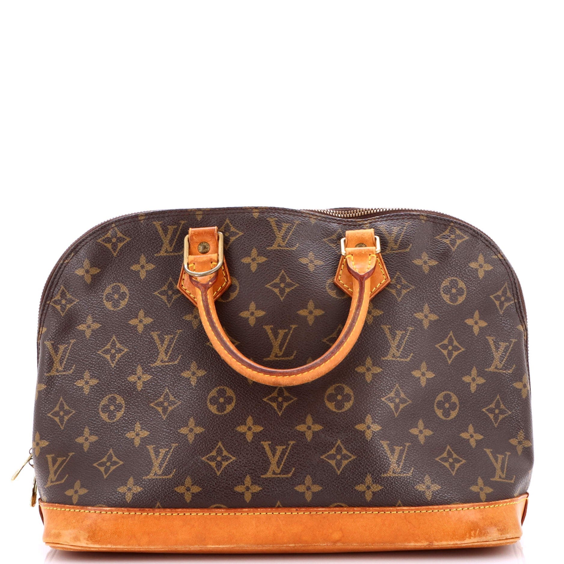 Vintage Alma Handbag Monogram Canvas PM