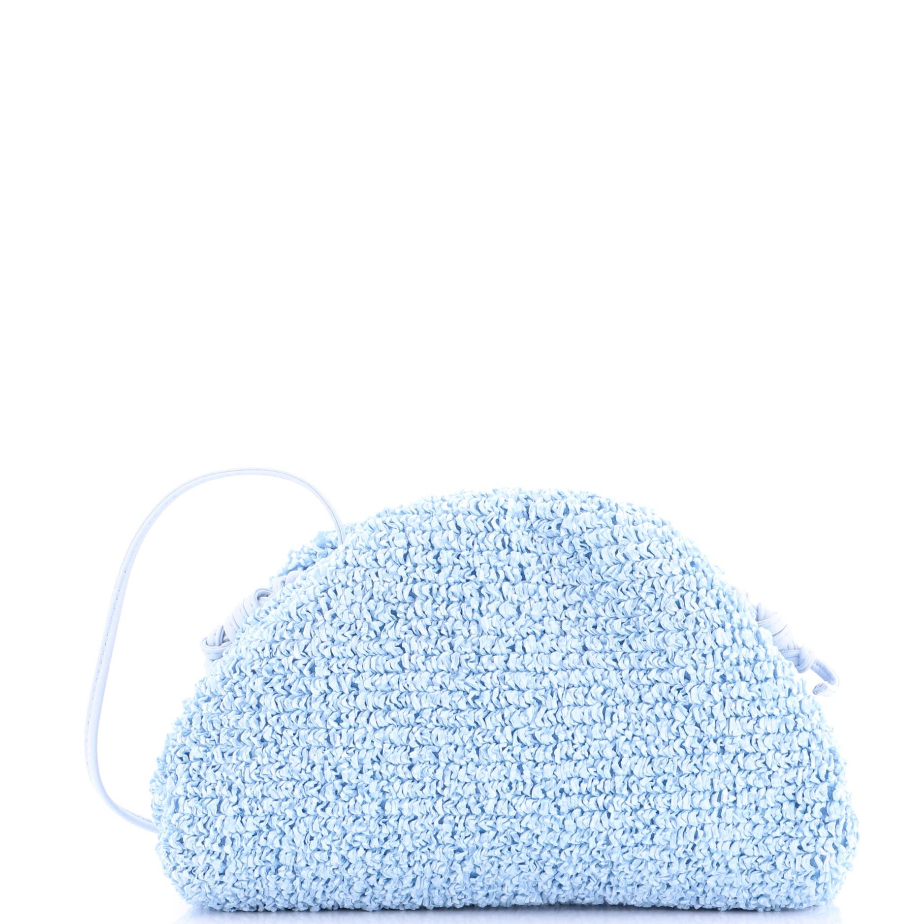 Bottega Veneta The Pouch Curly Raffia Mini