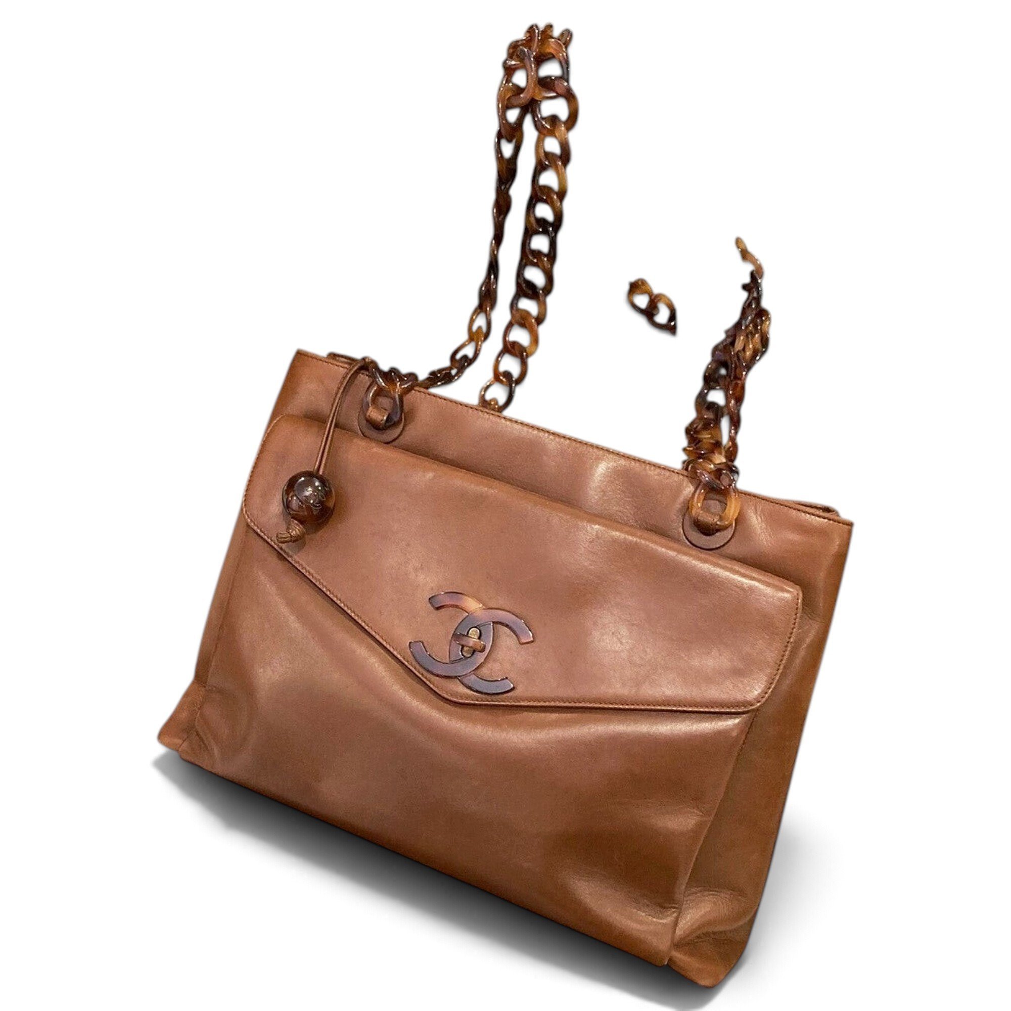 Leather handbag