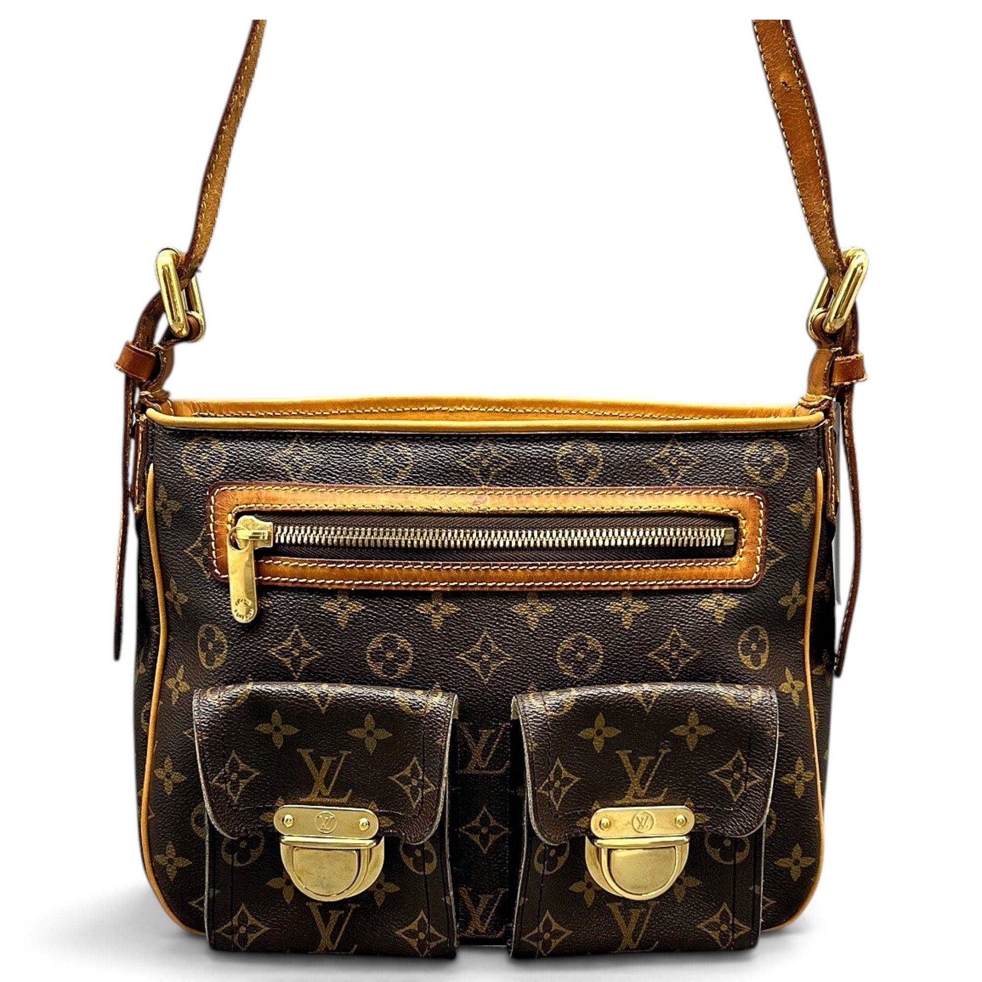 Hudson leather crossbody bag